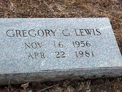 Gregory Gene “Greg” Lewis 
