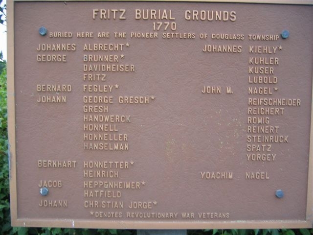Fritz Burial Grounds