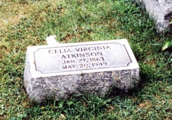 Celia Virginia <I>Gibson</I> Atkinson 