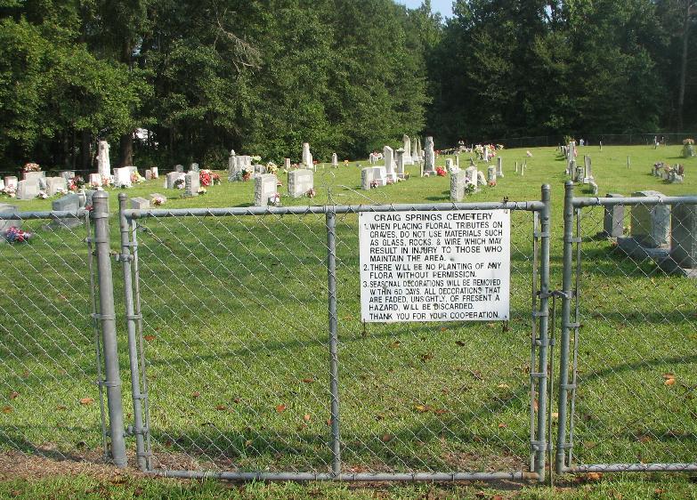 Craig Springs Cemetery
