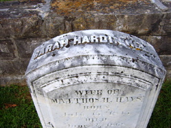 Sarah Hardin <I>Helm</I> Hays 