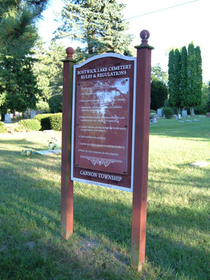 Bostwick Lake Cemetery