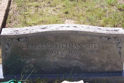 Frances Earlene <I>Pittman</I> Sites 
