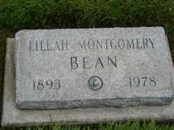Lillah Rhea <I>Montgomery</I> Bean 