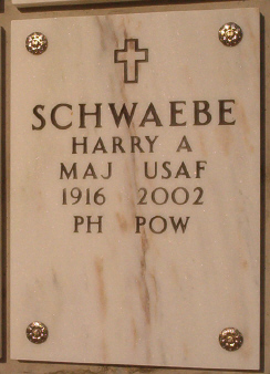 Maj Harry Anthony Schwaebe 