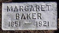 Margaret Magdalena <I>Hipple</I> Baker 