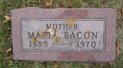 Maria Treesie <I>Smith</I> Bacon 