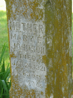 Mary Francis <I>McFerran</I> Johnson 