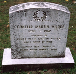 Cornelia Martin Wilder 