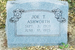 Joseph Thomas “Joe” Ashworth 