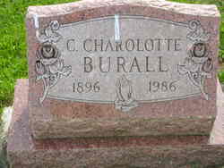 Christine Charlotte <I>Crowe</I> Burall 