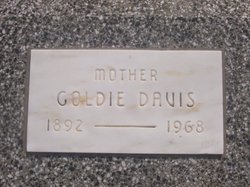 Nancy Goldina “Goldie” <I>McVey</I> Davis 