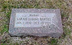 Sarah Agnes <I>Quiring</I> Bartel 