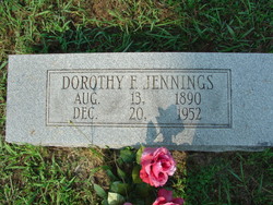 Dorothy Frances <I>Stringer</I> Jennings 