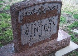 Bernice Edna <I>Preslar</I> Winters 
