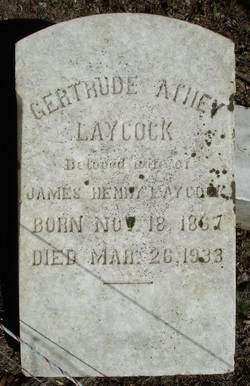 Gertrude <I>Athey</I> Laycock 
