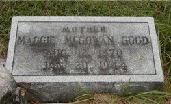 Margaret Elizabeth “Maggie” <I>McGowan</I> Good 