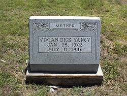 Vivian <I>Dick</I> Yancy 