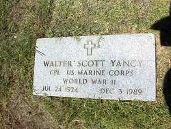 Walter Scott Yancy 