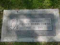 Johnnie Grace <I>Dobbs</I> Curtis 