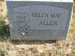 Helen May <I>Wright</I> Allen 