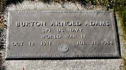Burton Arnold Adams 