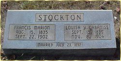 Francis Marion Stockton 
