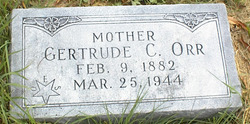 Gertrude Caroline <I>Franz</I> Orr 