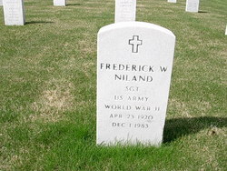 SGT Frederick William “Fritz” Niland 