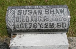 Susanna “Susan” <I>Wise</I> Mosey Brumbaugh Shaw 