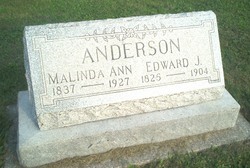 Malinda Ann <I>Fisher</I> Anderson 