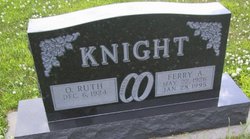 Oma Ruth <I>Miller</I> Knight 