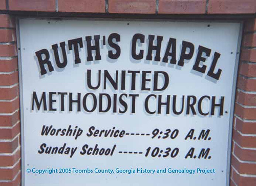 Ruths Chapel United Methodist Church Cemetery