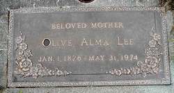 Olive Alma <I>Mulligan</I> Lee 