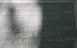 Sophia <I>Meyer</I> Denker 