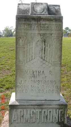 Martha Rebecca <I>Coppedge</I> Armstrong 