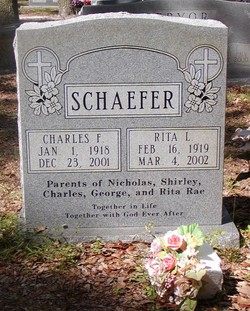Charles F Schaefer 