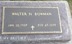 Walter Noah Bowman 