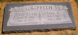 Mary Ellen <I>Davies</I> Griffith 