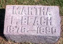 Martha F. “Mattie” Beach 
