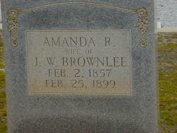 Amanda Rebecca <I>Britt</I> Brownlee 