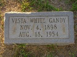 Melva Vesta <I>White</I> Gandy 