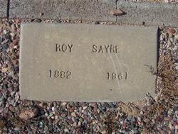 Roy Sylvester Sayre 