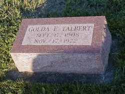 Golda E. <I>Rhodes</I> Talbert 