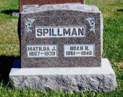 Matilda Jane “Tilda” <I>Adams</I> Spillman 