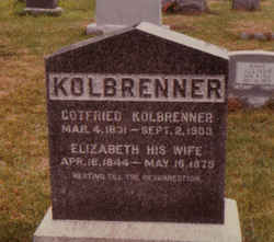 C Elizabeth <I>Baum</I> Kalkbrenner - Kolbrenner 