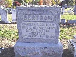 Mary A. <I>Mattis</I> Bertram 