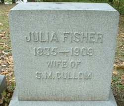 Julia <I>Fisher</I> Cullom 