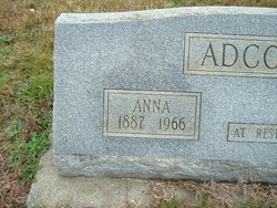 Mary Anna <I>Price</I> Adcock 