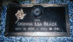 Donna Lea <I>Clark</I> Black 